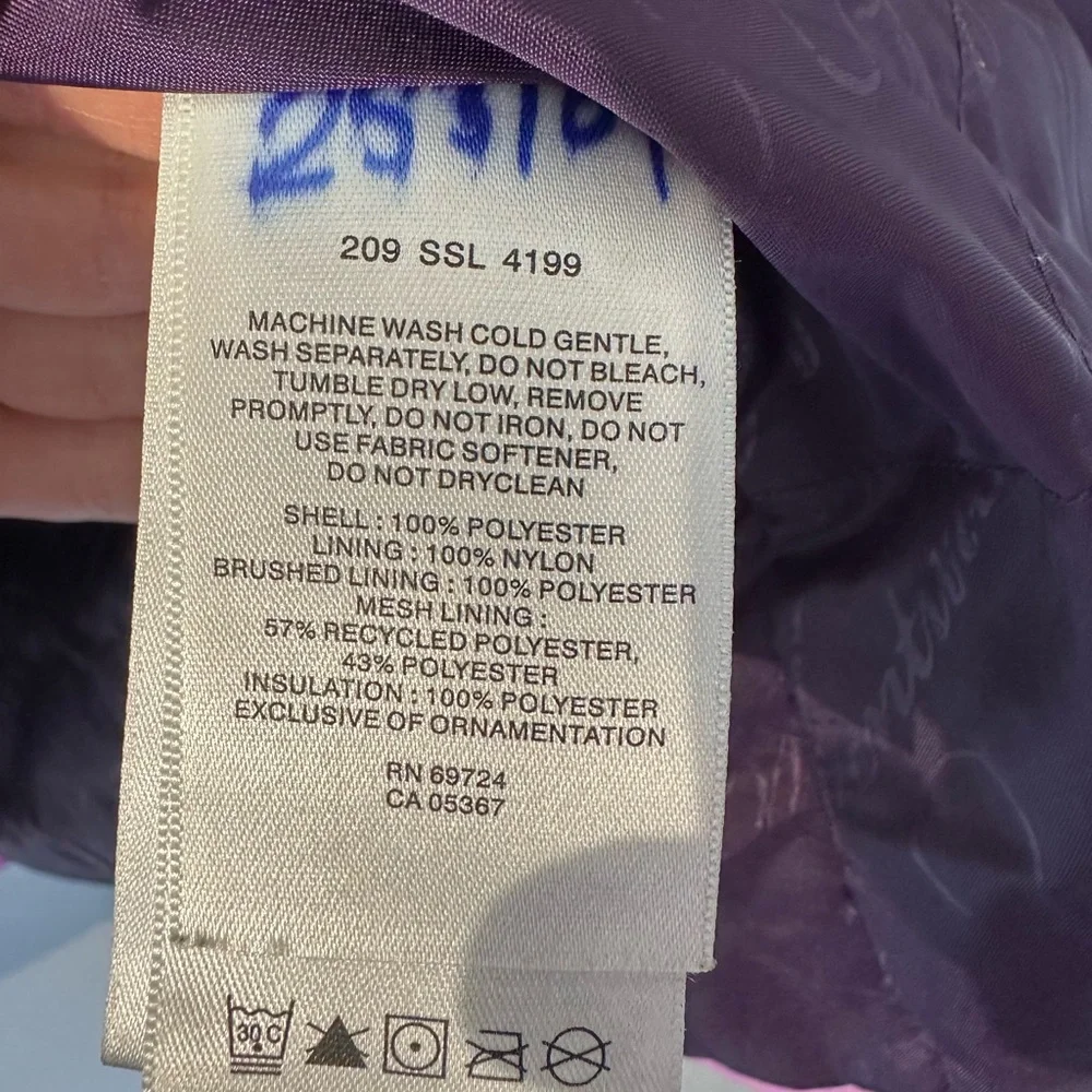 Columbia Pink and Purple Snowboarding or Skiing Jacket - Picture 7 of 9